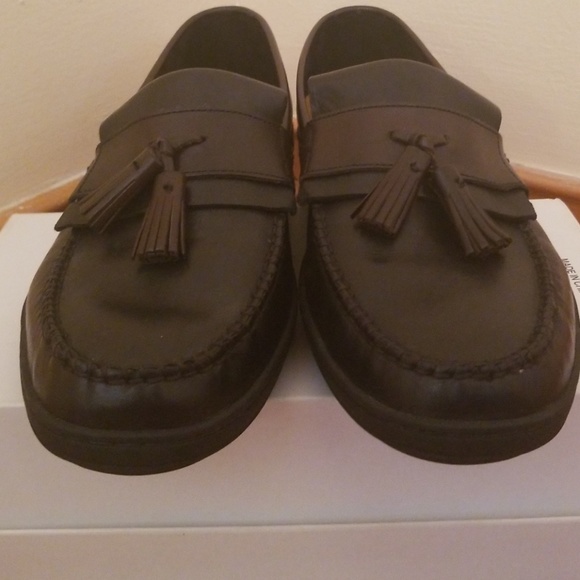 Cole Haan Mens Tassel Loafers - Picture 3 of 8